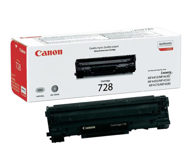 Canon CRG-728 black 2100str. - 63631 - zdjęcie